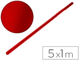 Papel kraft verjurado Liderpapel rojo cherry rollo 5x1 m.